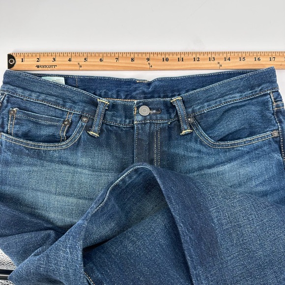 Levi's Men’s Selvedge 36x32 511 Dark Blue Wash Original pc9-04511-2048 - Picture 6 of 14